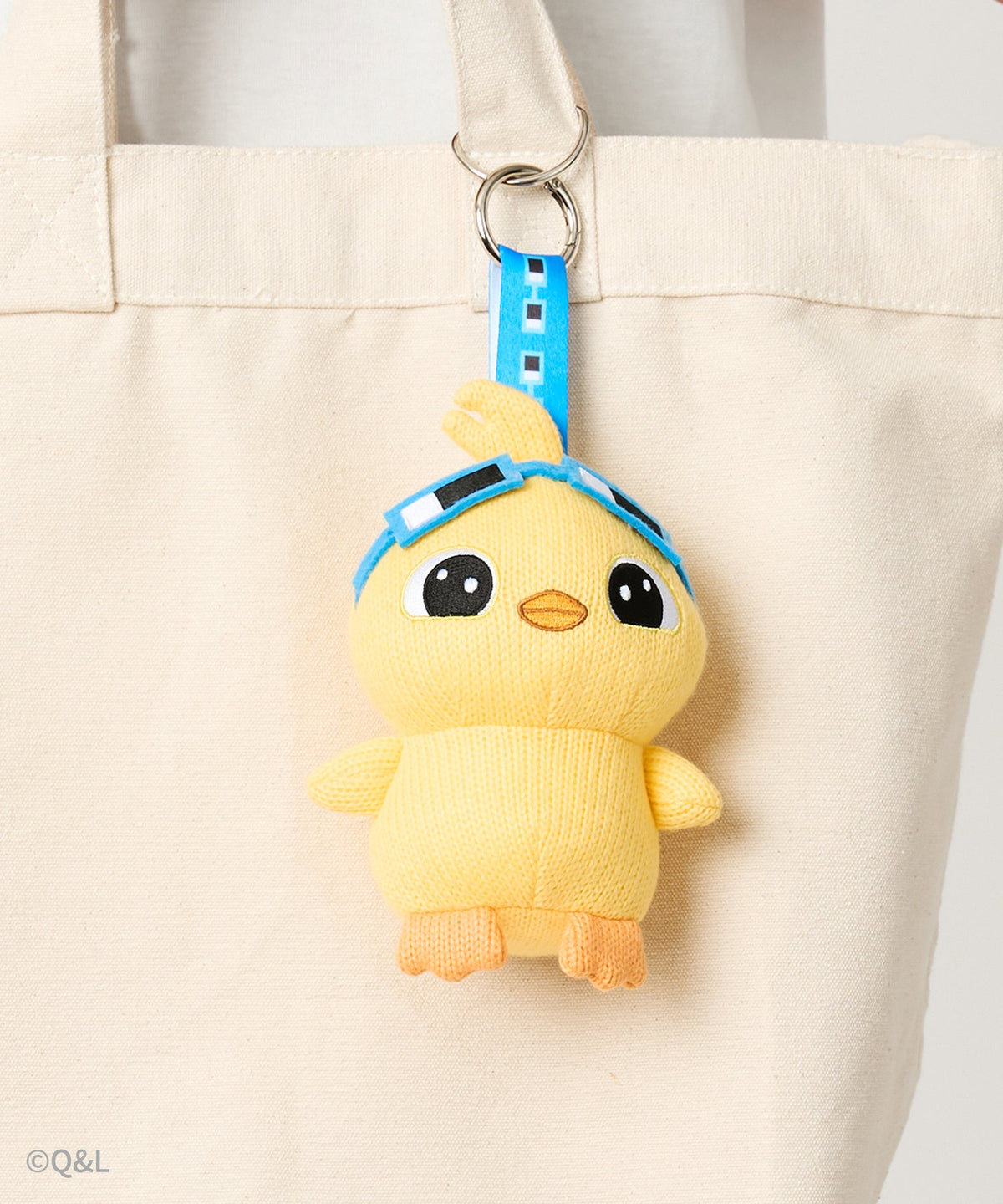 Lola & Quack Amigurumi Keychain Set