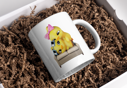 Quack and Lola's Cushion Mug