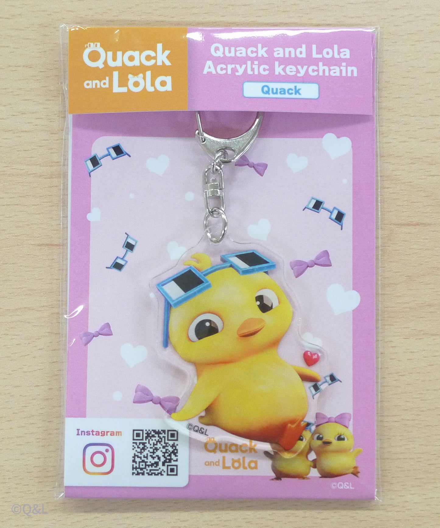 Quack Acrylic Character Keychain