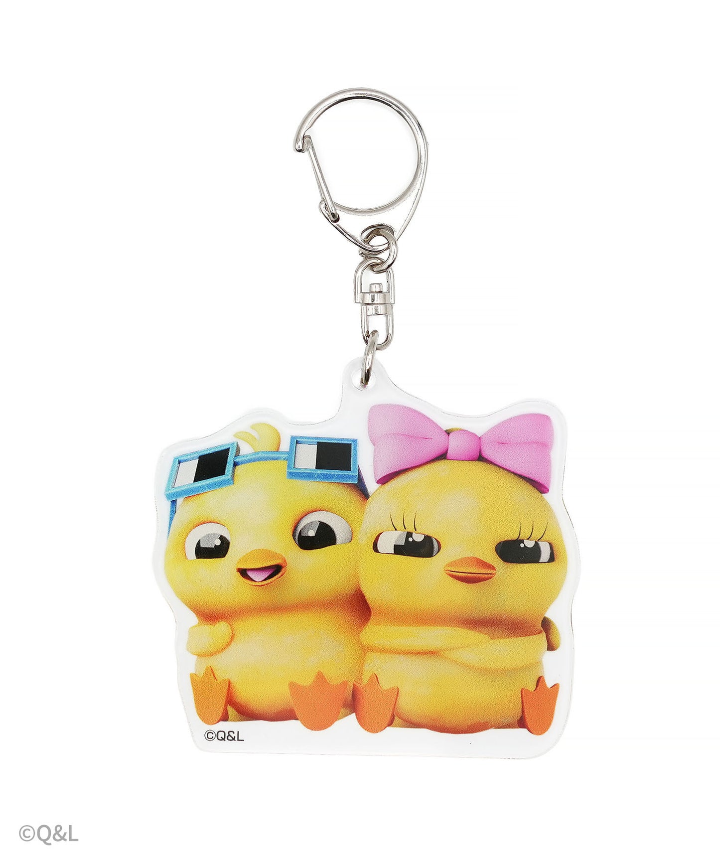 Quack and Lola Duo Acrylic Keychain