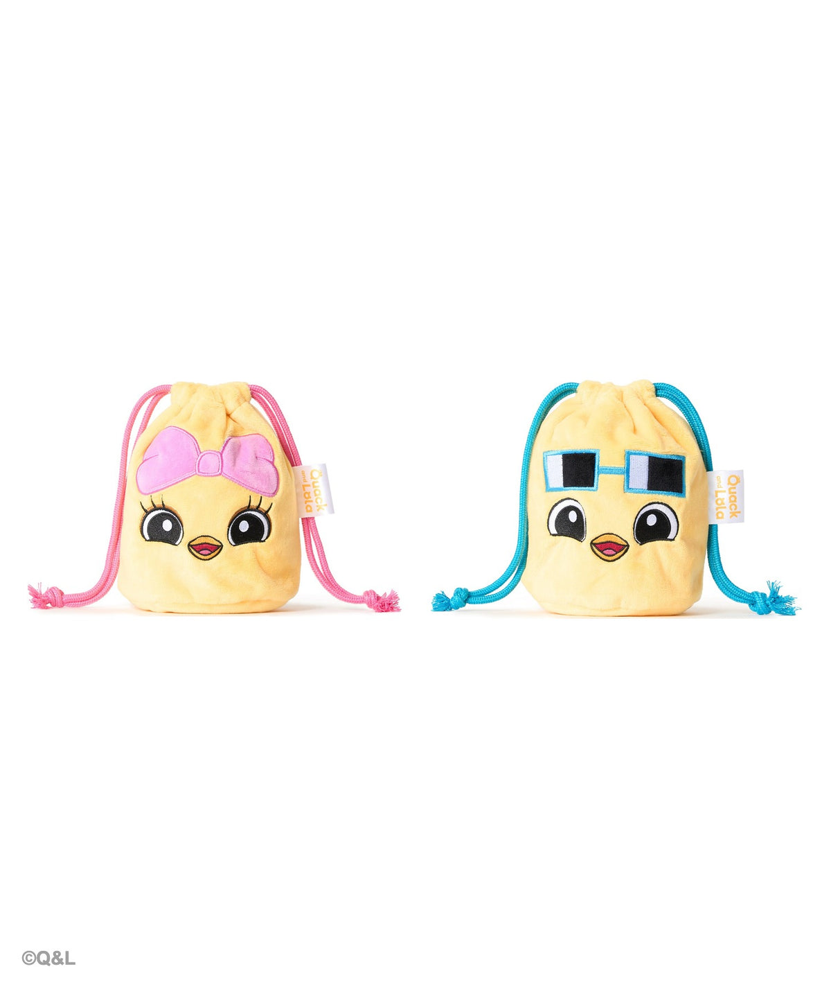Lola & Quack Drawstring Pouch Set