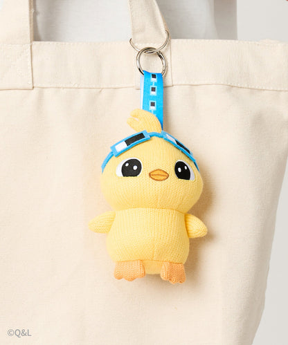 Lola & Quack Amigurumi Keychain Set