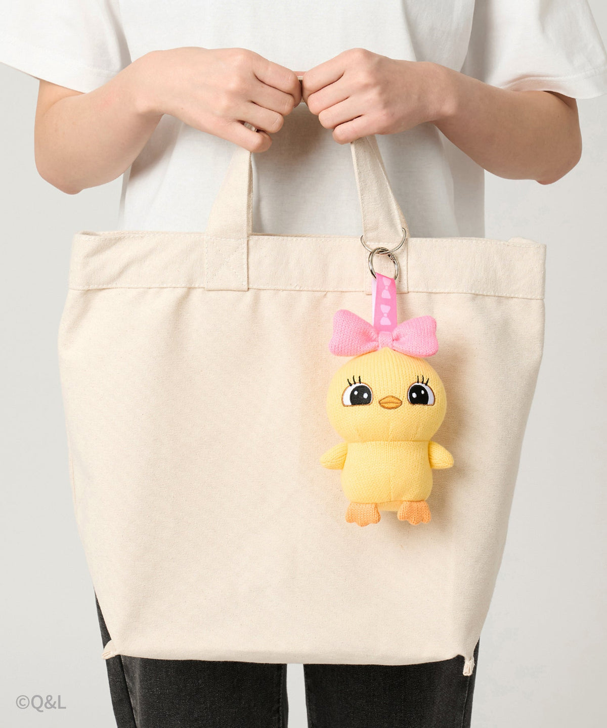 Lola & Quack Amigurumi Keychain Set