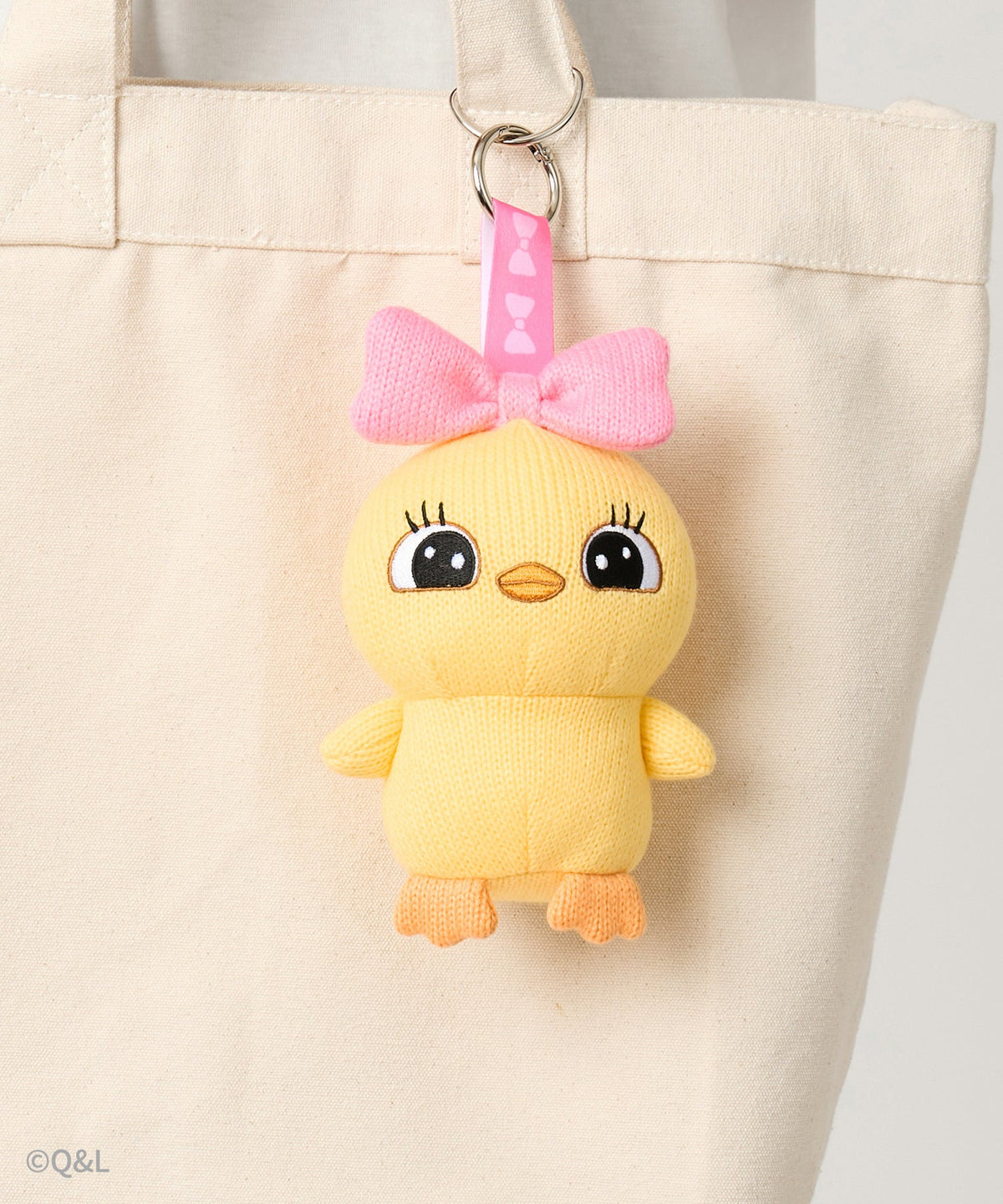 Lola & Quack Amigurumi Keychain Set