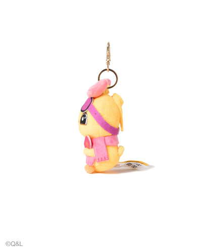 Snowboarding Mascot Lola, side view