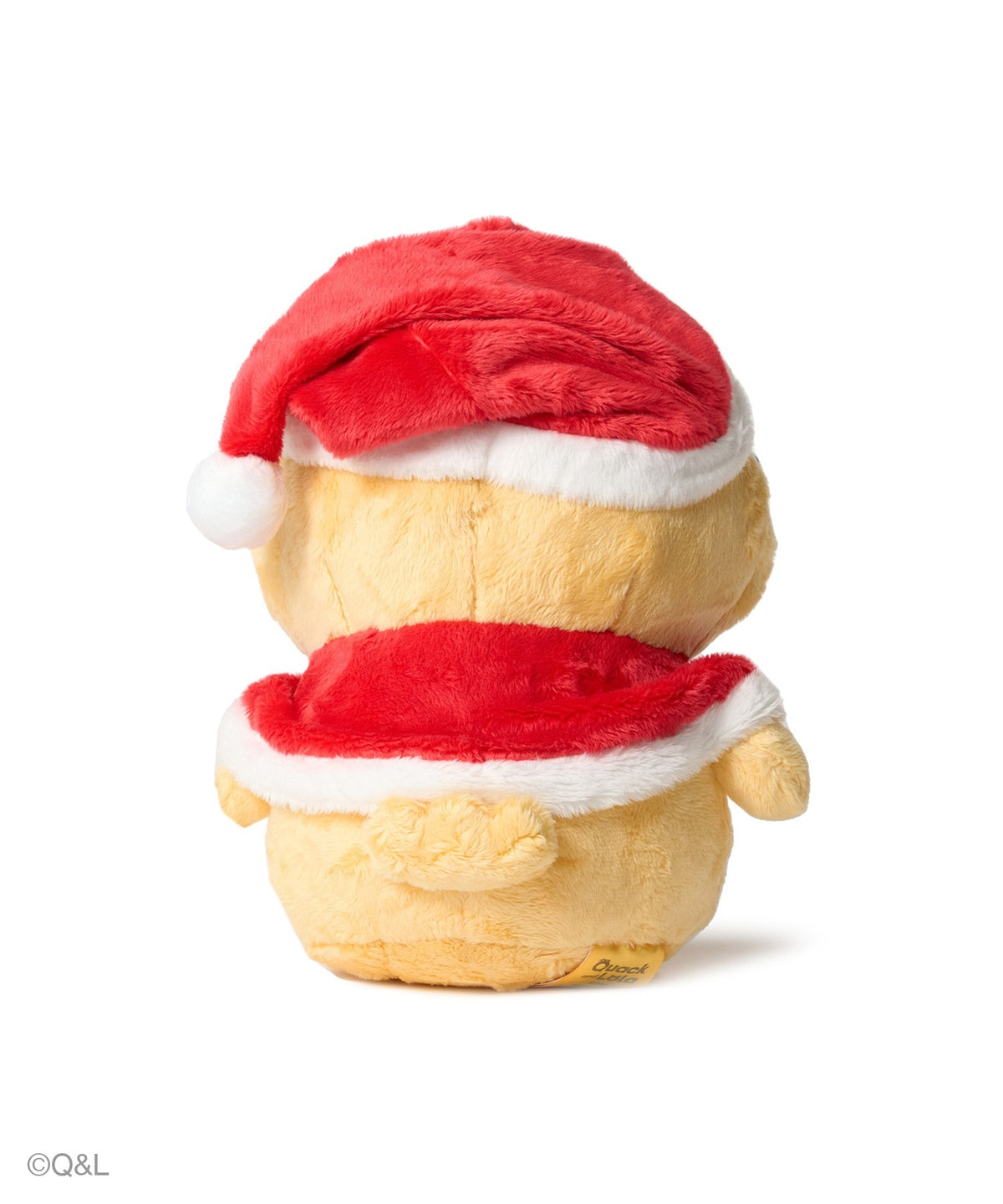 Santa Plush M-Size Quack, back view