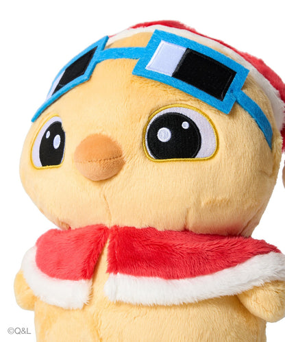 Santa Plush M-Size Quack, face close-up