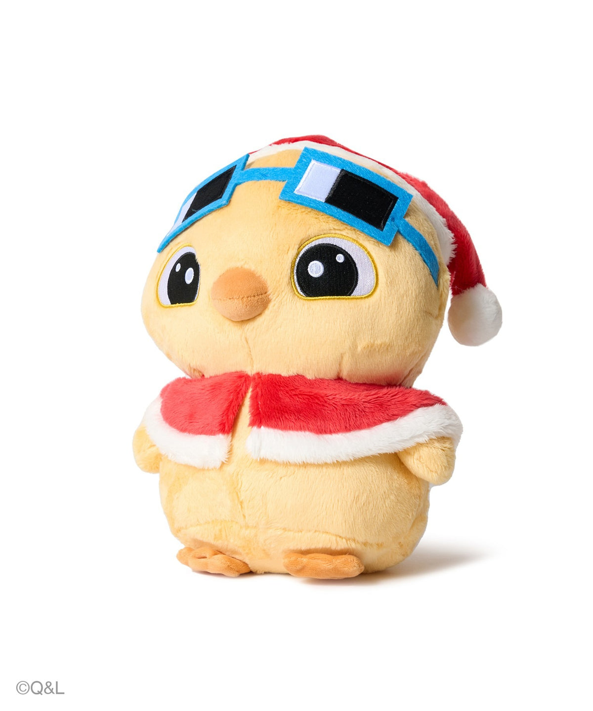 Santa Plush M-Size Quack, angled view