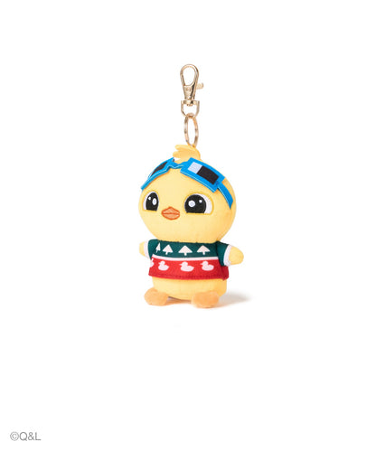 Ugly Sweater Mascot Quack, angled view