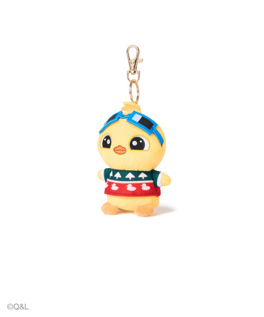 Ugly Sweater Mascot Quack, angled view