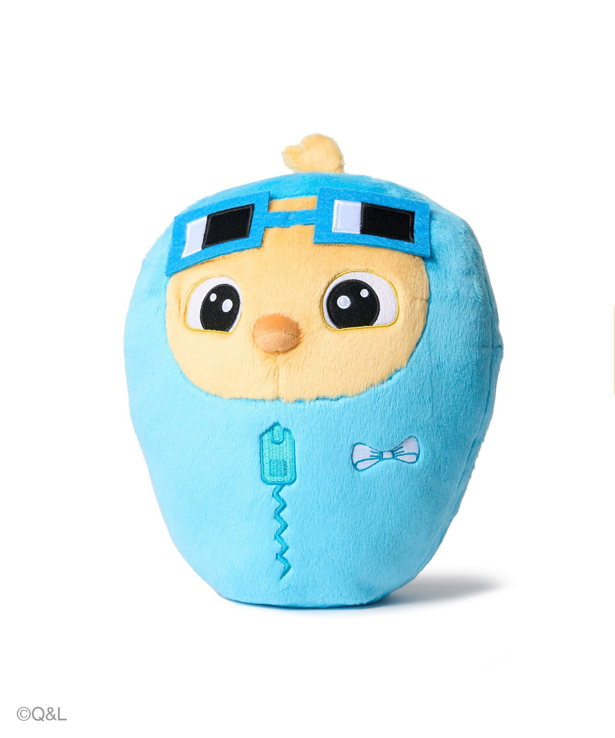 Sleeping Bag Plush M-Size Quack, angled view