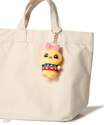 Ugly Sweater Mascot Lola on a tote bag